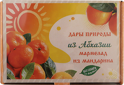 №2 Мармелад дары природы "Мандарин" 180г  в Кимрах