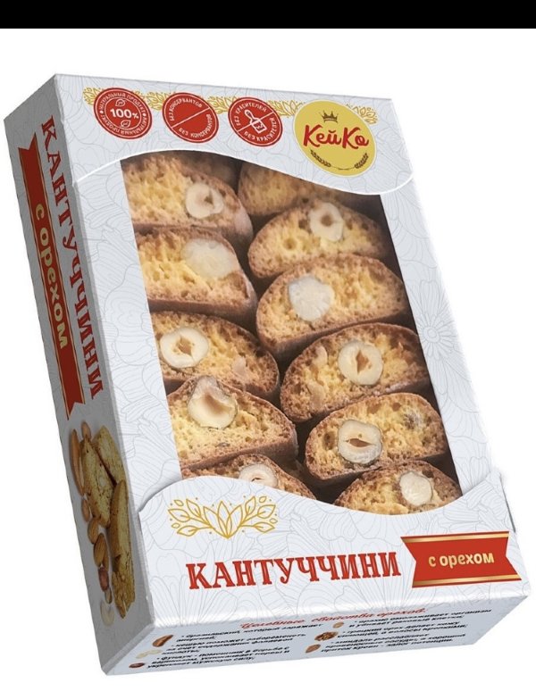 №3 Кей Ко Кантуччини с орехом, 200г    в Кимрах