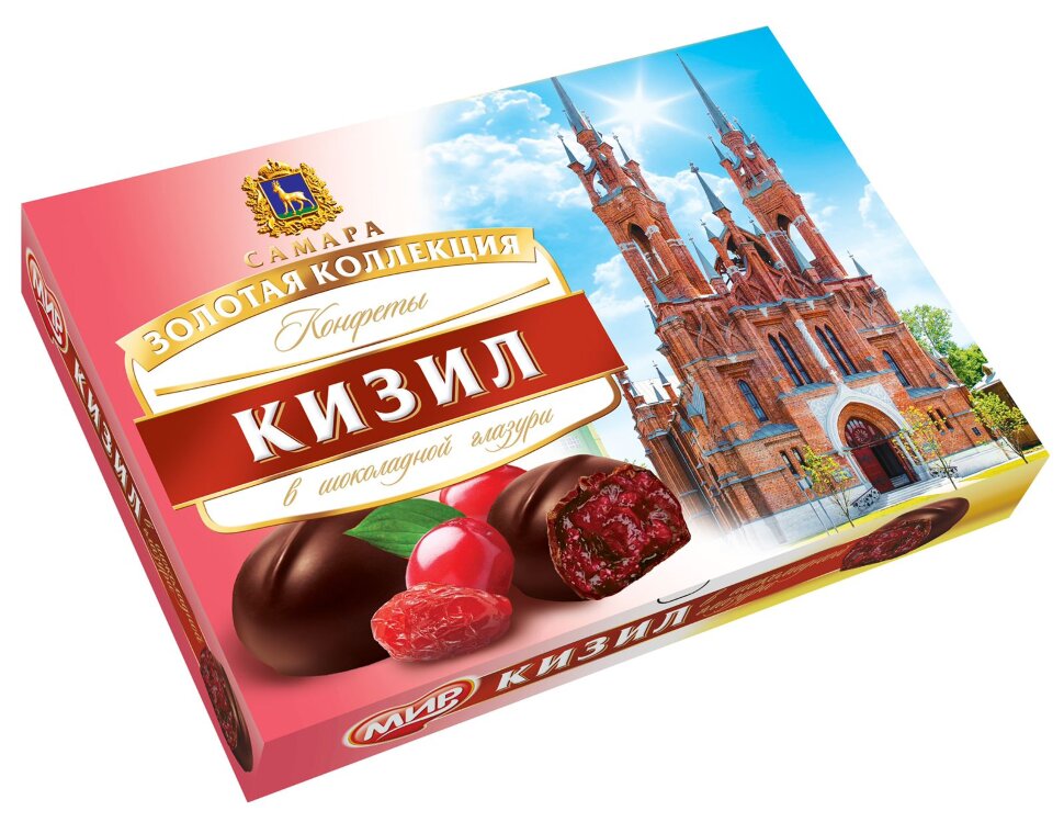  КФ МИР Кизил в шоколадной глазури 160г в Кимрах